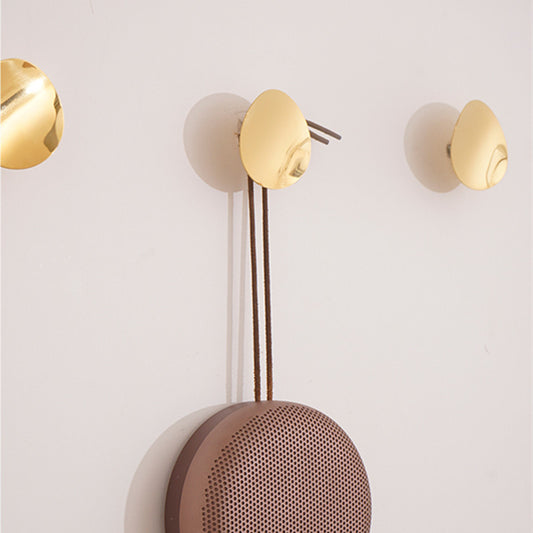 Stainless Steel Decorative Wall Hooks – Modern Minimalist Storage Hangers for Home, Bathroom & Kitchen