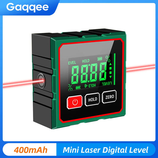 High-Precision Digital Laser Level with LED Backlight & Magnetic Base
