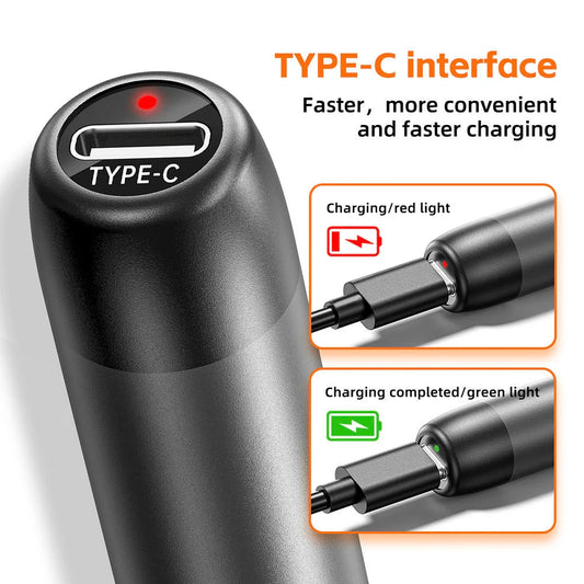 Cordless USB Digital Soldering Iron | Adjustable 300–450℃ | Type-C Rechargeable 1000mAh Battery | Intelligent Welding Tool