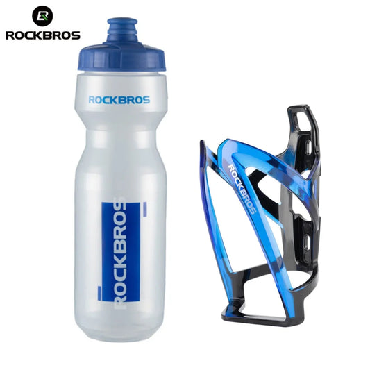 Cycling Water Bottle & Holder Set – 750ml Sports Bottle with Integrated Molded Holder