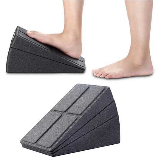 3PCS Yoga Wedge Stretch Slant Boards – Adjustable EPP Wedges for Squats, Stretching & Fitness Training