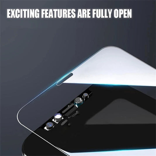 5pcs Tempered Glass Screen Protector for iPhone 17 / 16 / 15 / 14 / 13 / 12 Series – Anti-Scratch & Anti-Fingerprint Protection Film