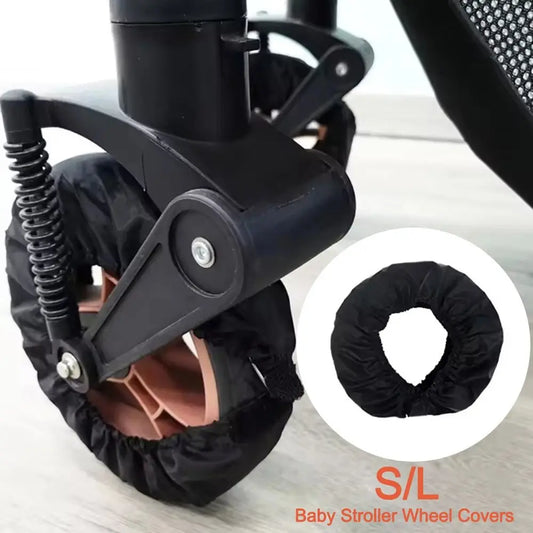 Dustproof Stroller Wheel Covers Waterproof Anti-Dirty Infant Stroller Wheel Sleeve Case Oxford Cloth Pushchair Wheel Protector