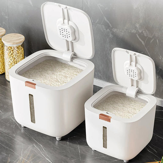 Sealed Rice & Grain Storage Box – Insect-Proof, Moisture-Proof Kitchen Container with Lid (5kg / 10kg)