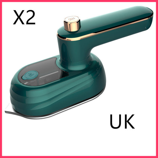 Handheld Portable Mini Electric Iron – Compact Travel Clothes Steamer for Quick Wrinkle Removal