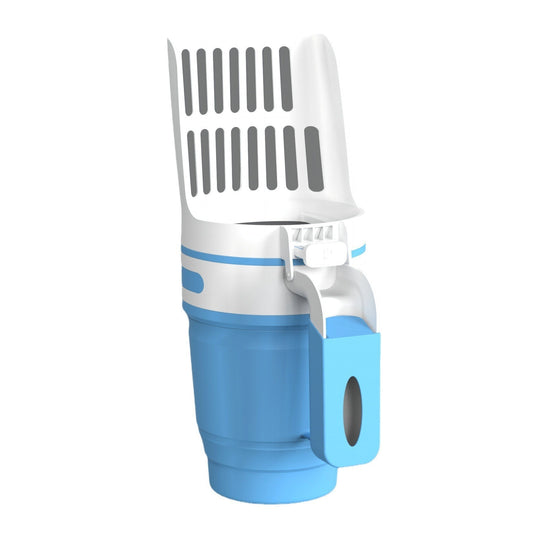 Upgrade 2-in-1 Cat Litter Scoop with Waste Bag System – Foldable Bottom & Easy Clean Design