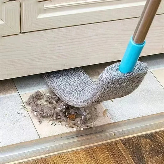 UNTIOR Scalable Long-Handled Broom – Microfiber Blind & Dust Brush for Easy, No-Spot Household Cleaning