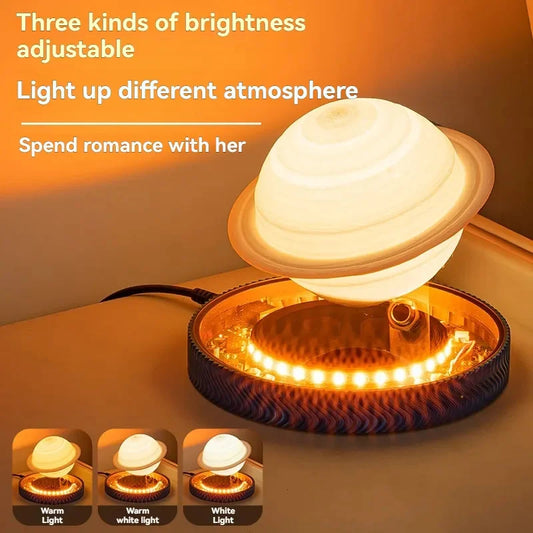 LevitiHeart™ Magnetic Floating UFO – Creative Levitating Mini Heart Home Decoration