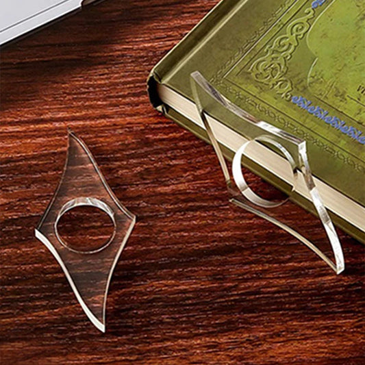 1PC Multi-function Acrylic Thumb Book Support Book Page Holder Convenient Bookmark School Office Supplies Book Thumb Holder