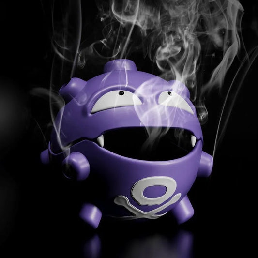 PokéFume™ Weezing Mosquito Coil & Incense Holder – Cartoon Anime Desktop Decoration Gift