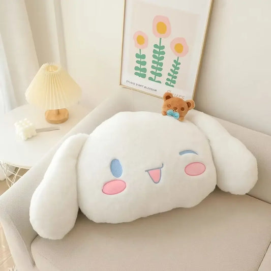 Oversized Cinnamoroll Plush Toy – Kawaii Japanese-Style Hug Pillow & Sofa Back Cushion | Cute Kuromi Plush Decoration