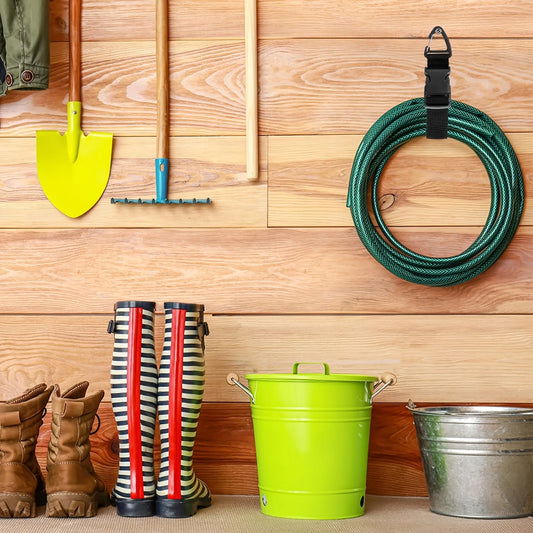 45cm Adjustable Extension Cord Organizer – Heavy-Duty Storage Strap with 3-Axis Buckle for Garage & Workshop