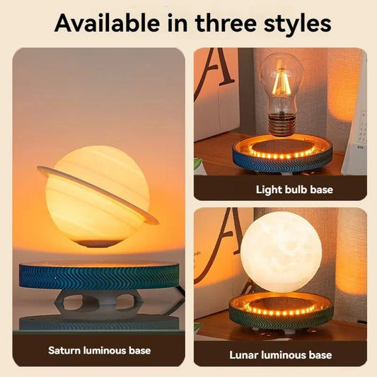 LevitiHeart™ Magnetic Floating UFO – Creative Levitating Mini Heart Home Decoration