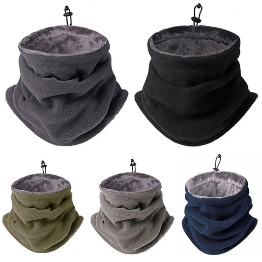 rostGuard™ Thick Fleece Neck Warmer – Soft Polar Scarf & Face Mask for Winter Sports & Outdoor Activities