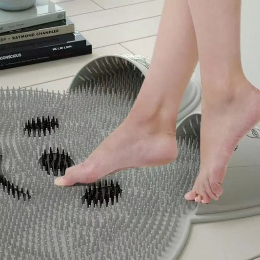 Non-Slip Rabbit Silicone Bathroom Foot Massage & Exfoliation Mat