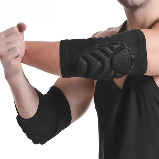 2PCS Anti-Collision Elbow Pads for Sports – EVA Foam Protection, Non-Slip Design