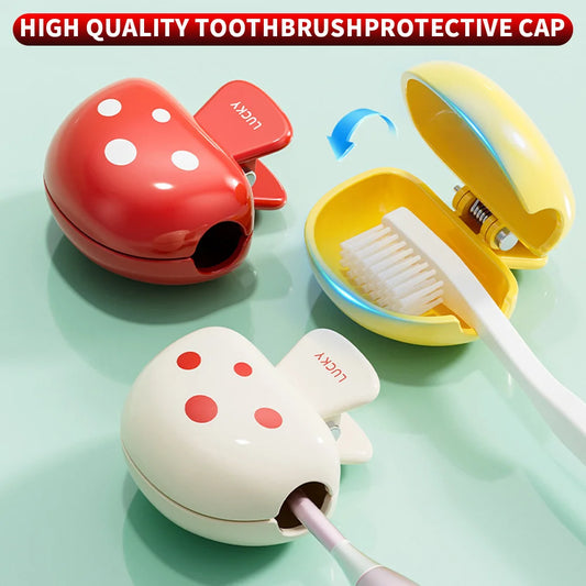 1PC High-Quality Cute Toothbrush Box – Travel-Friendly Toothbrush Case for Home & On-the-Go Use
