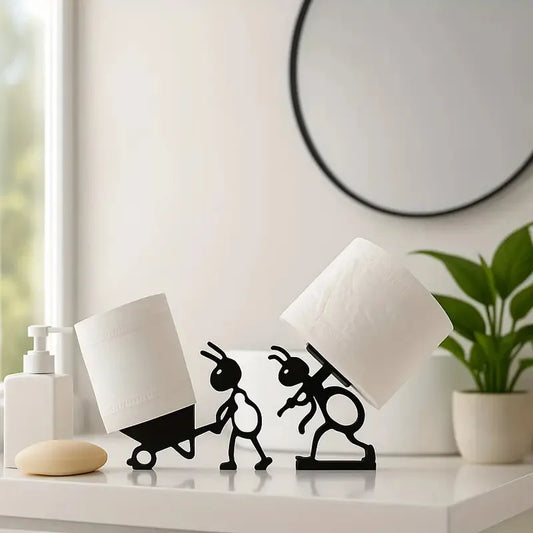 AntBuddy™ 3D Printed Tissue Holder – Cute Decorative Figurine & Desktop Paper Dispenser