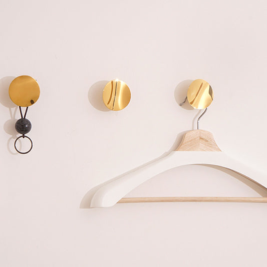 Stainless Steel Decorative Wall Hooks – Modern Minimalist Storage Hangers for Home, Bathroom & Kitchen